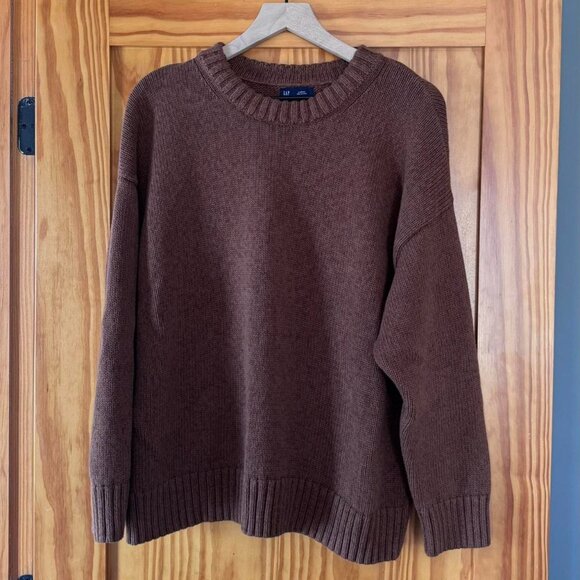 Gap Women's Brown and Orange Jumper - Picture 1 of 3